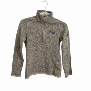 Patagonia Better Sweater Jacket Womens XXS Gray 1/4 Zip Fleece 25617 Gorpcore